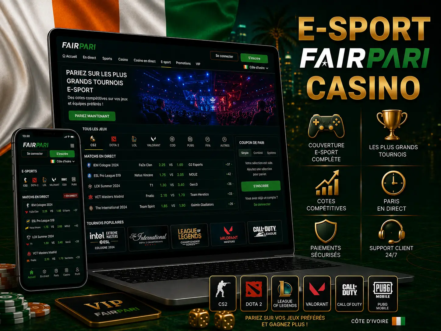 E-sport Fairpari Casino