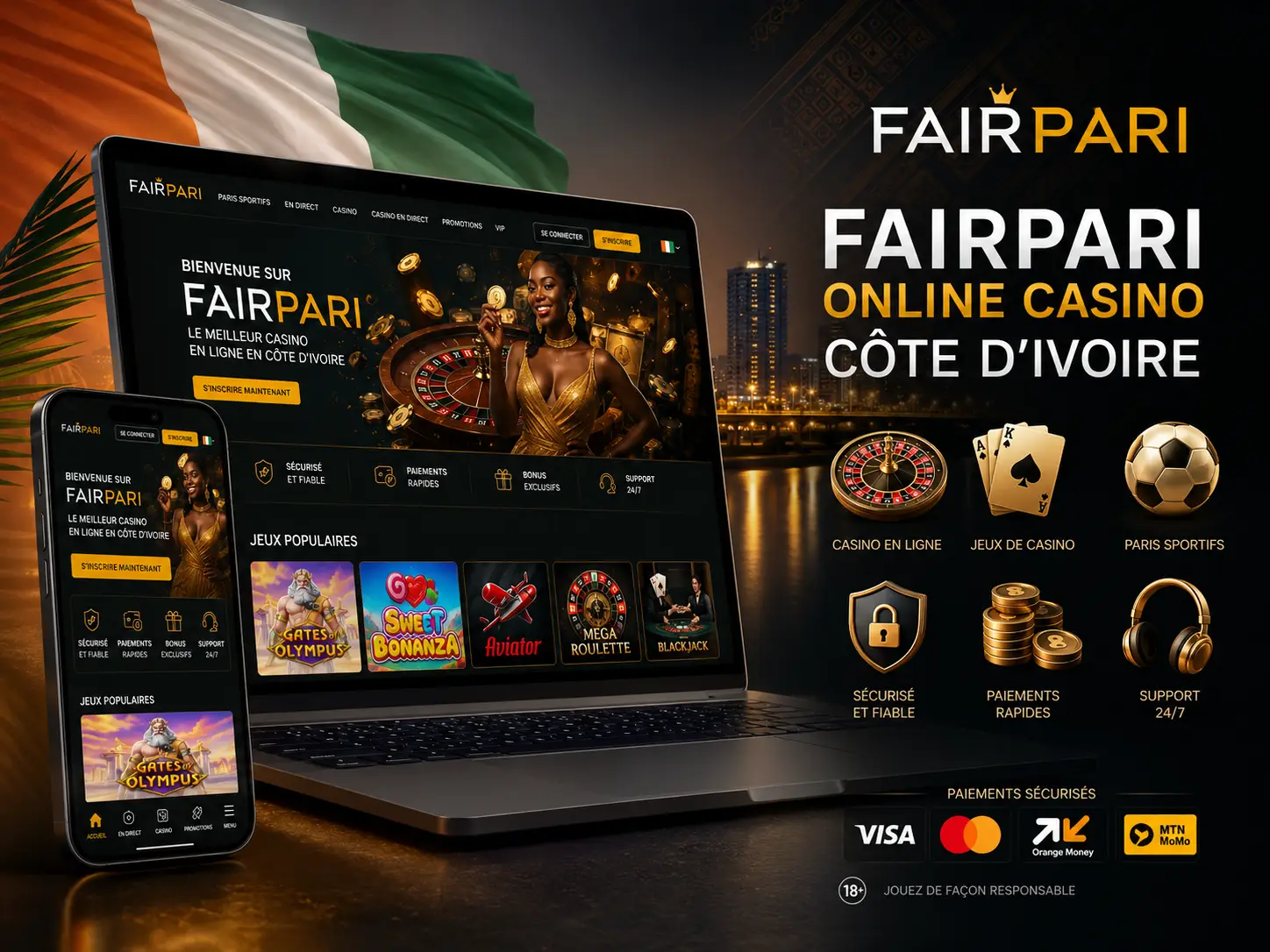 Fairpari Online Casino Côte d'Ivoire