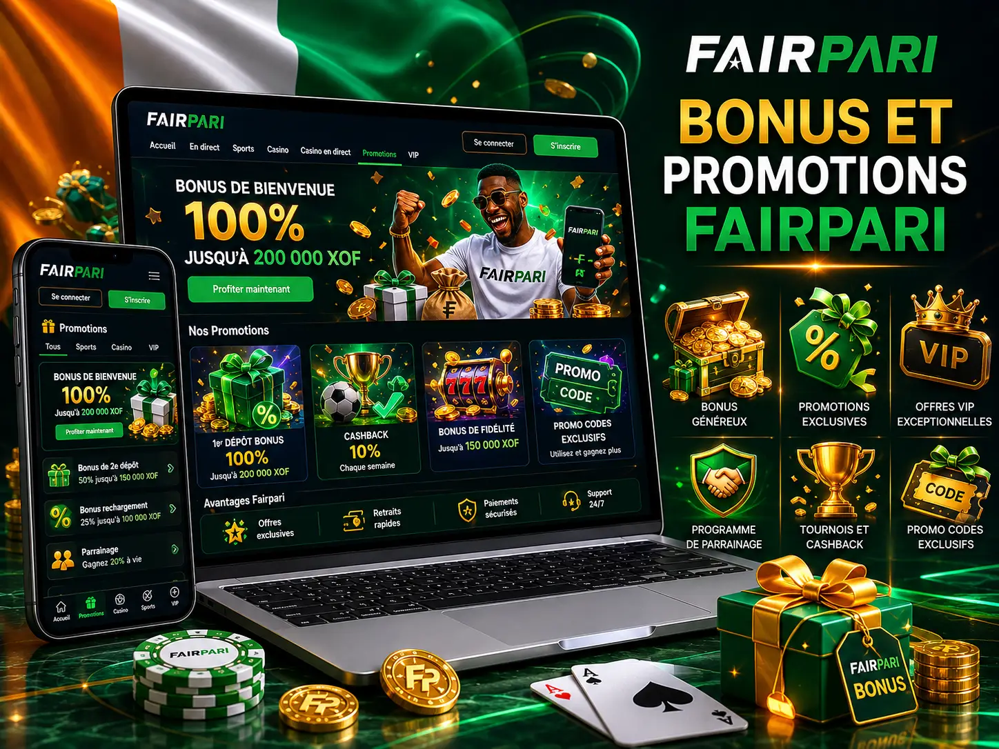 Bonus et Promotions Fairpari